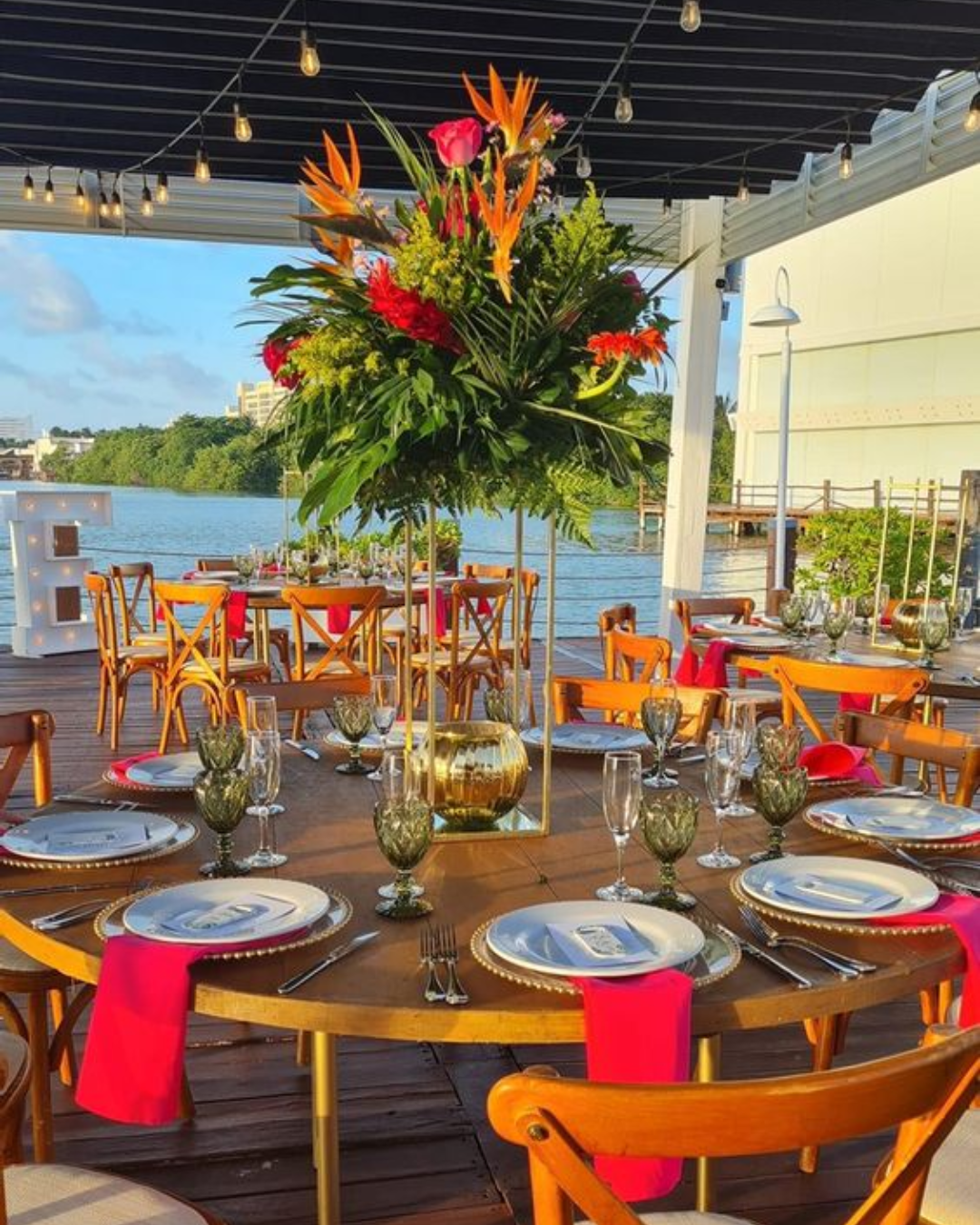 Salle de fête de mariage Tropical - Féerie Nuptiale